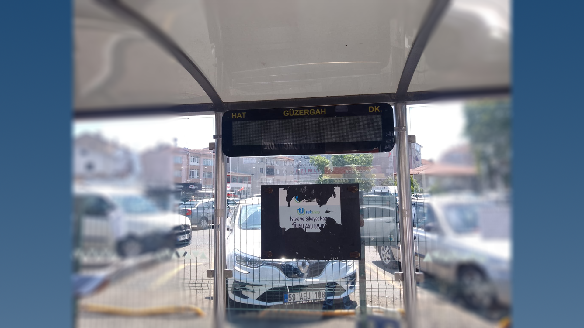 Tekirdağ Büyükşehir Belediyesi'ne 13 Adet Akıllı Durak Teslimi