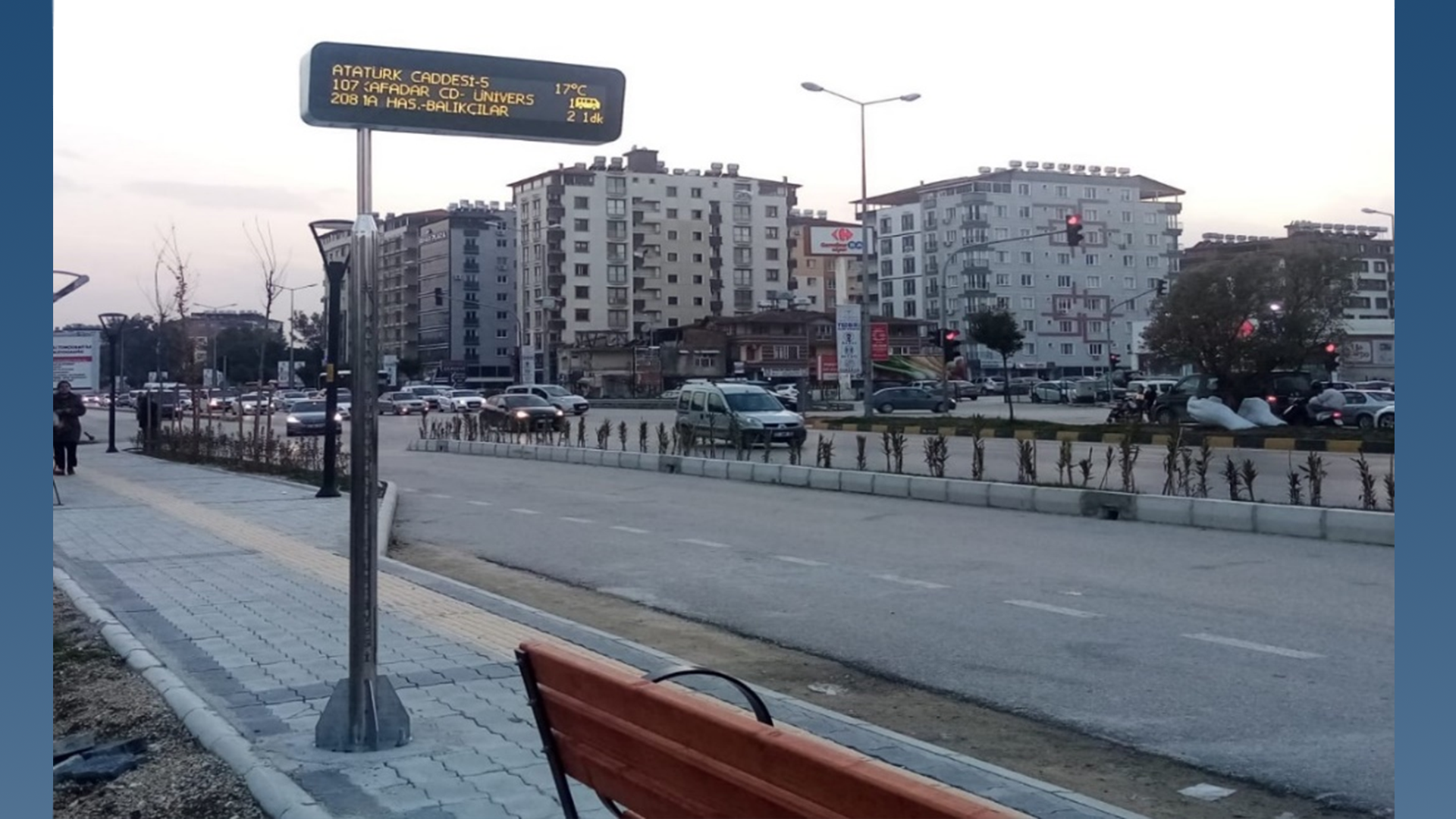 Hatay'da 27 Adet Akıllı Durak Kurulumunu Tamamladık